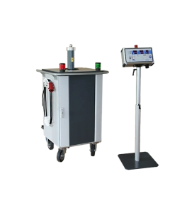Zweiteilige Prüfanlage ZPA - 35 kV AC / 120 mA / 4200 VA mit Öltrafo und U-Teiler