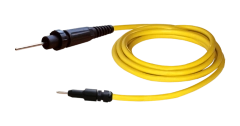 HV-Kabel HVC06N-B mit HV-Stecker HVP06N und Lamellenstecker