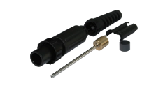 HV-Stecker HVP06N (Teileset), einpolig ohne Kabel