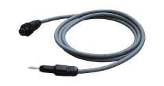PE-test lead PEP7-B with plug 7-pole and lamellar plug