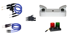 Kabel und Prüfpistolen (CC) - Zubehörset für Manuelle Prüfplätze 